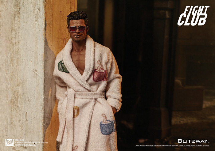 1/6 Scale Tyler Durden - Fur Coat Version (Fight Club)