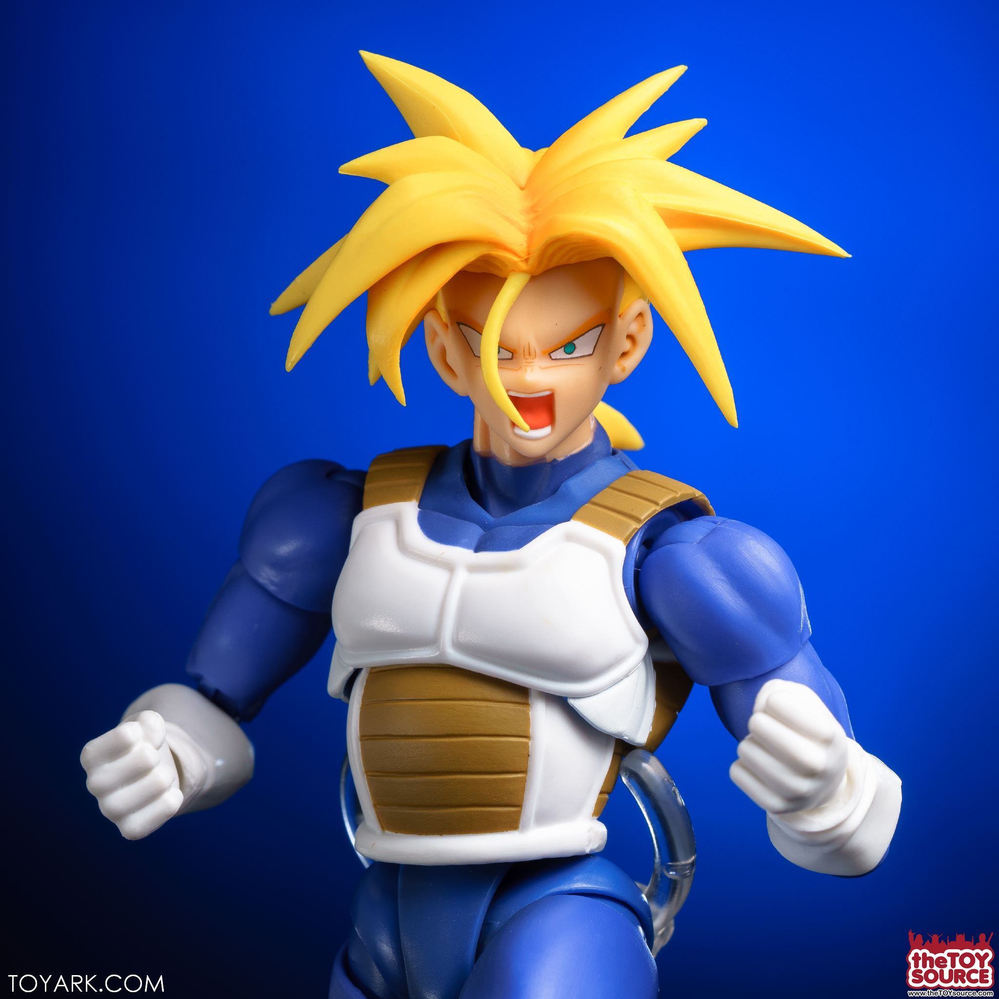 S.H. Figuarts Super Saiyan Armor Trunks In-Hand Gallery - The Toyark - News