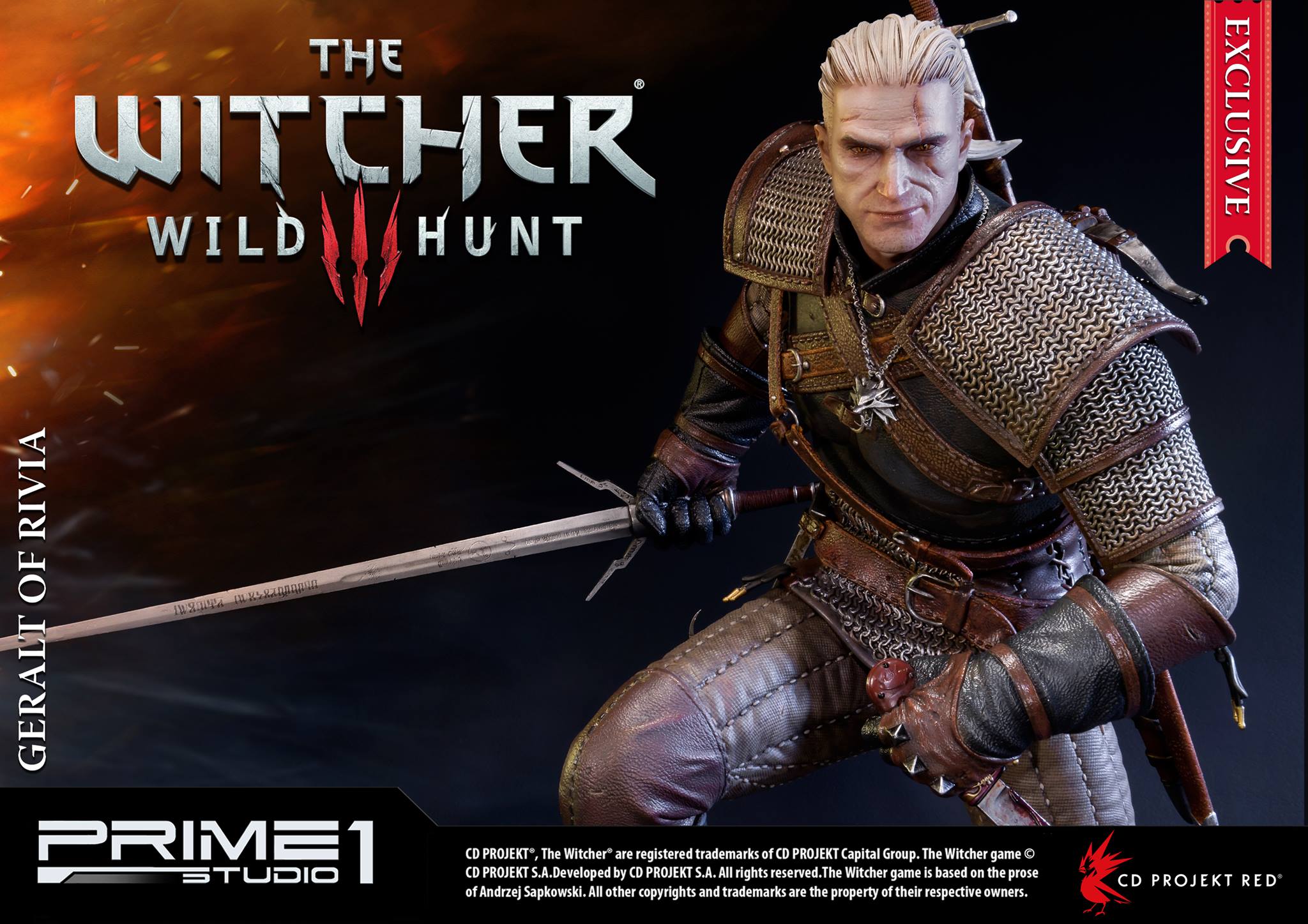 The witcher 3 geralt figure фото 115