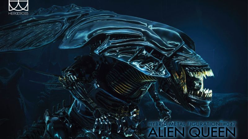 alien エイリアン　ハイブリッド 3種類　hottoys herocross HeroCross Hybrid Metal Figuration ALIEN QUEEN: EmGo's