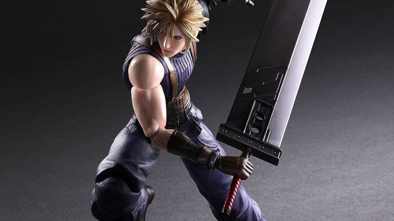 特撮 FFVII PLAY ARTS KAI Cloud Strife Amazon.com: Square Enix Final Fantasy VII Remake Cloud