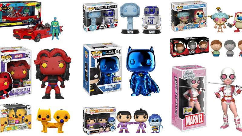 Funko Reveals Wide Range of SDCC 2017 Exclusives - The Toyark - News