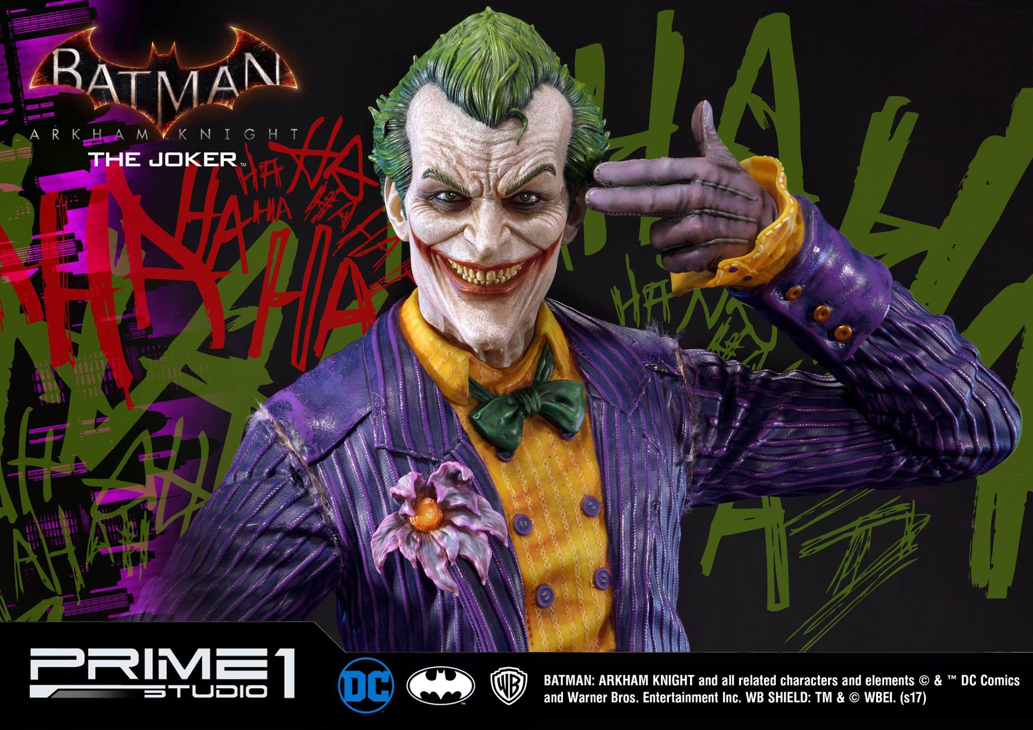 Batman: Arkham Knight - The Joker Statue by Prime 1 Studio - The Toyark ...