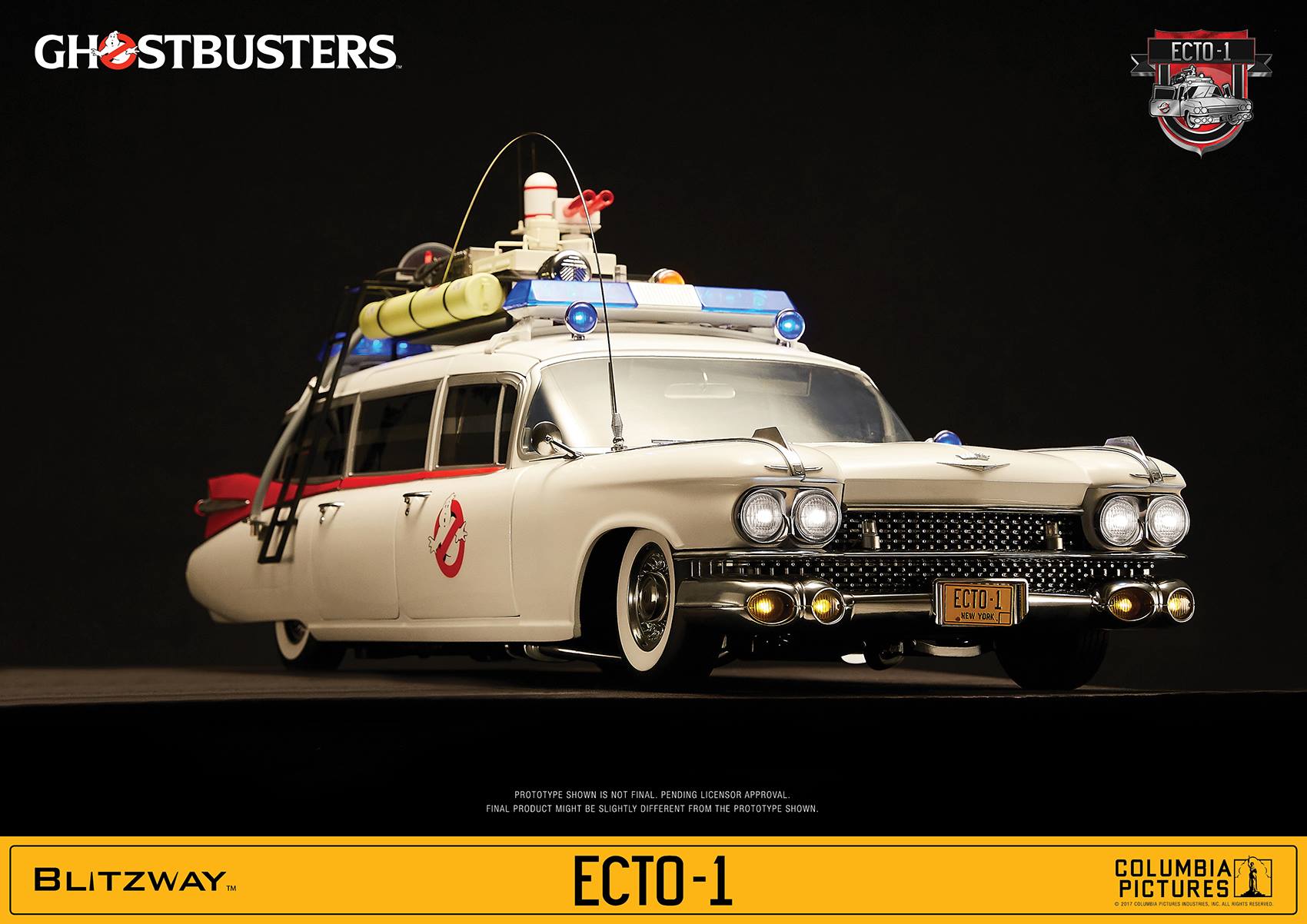 SF+ファンタジー+ホラー RxH ECTO-1 V1 Blitzway Ghostbusters Ecto-1 Full Details - The Toyark - News