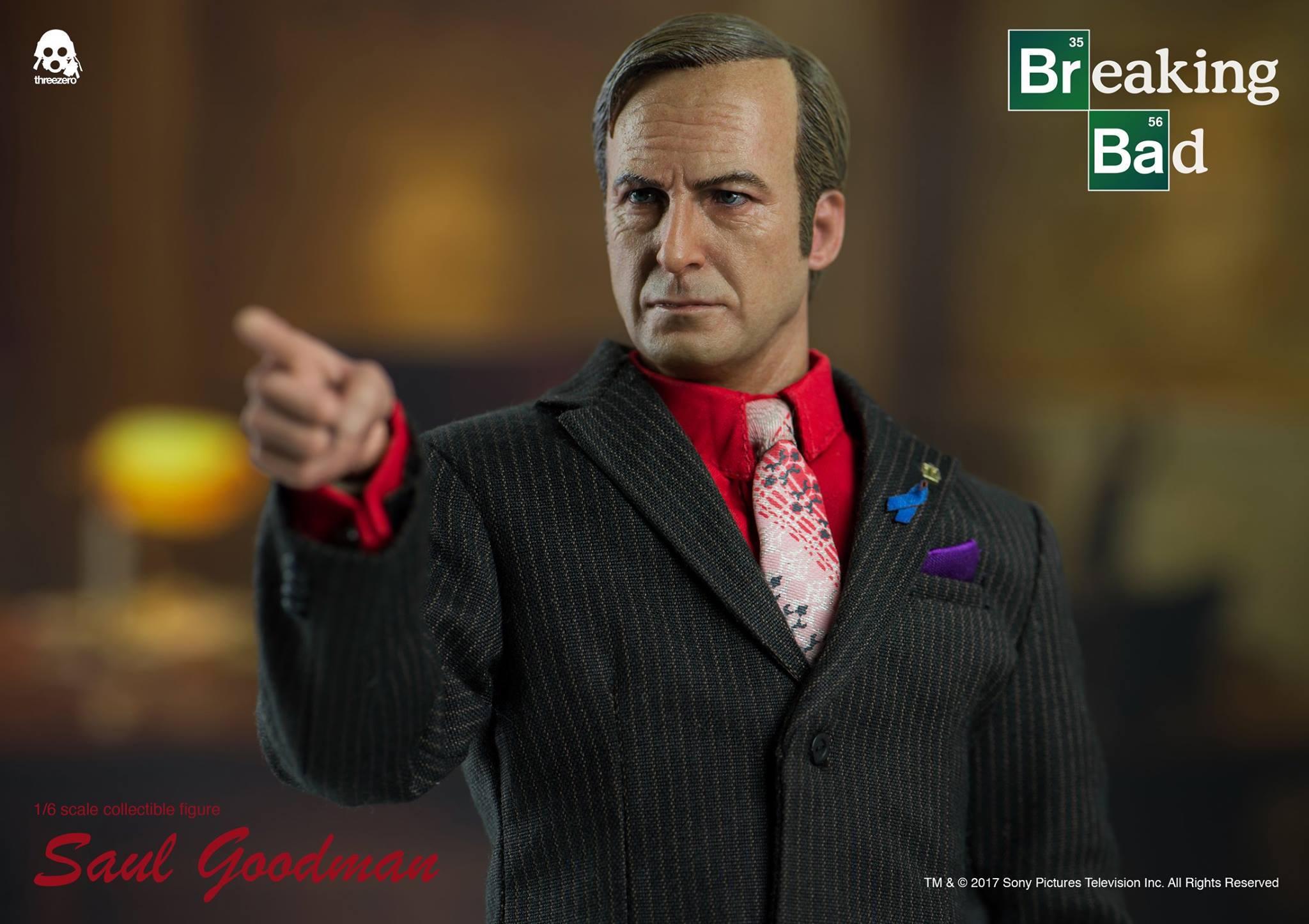 ThreeZero Breaking Bad Saul Goodman 1/6 Scale Figure - The