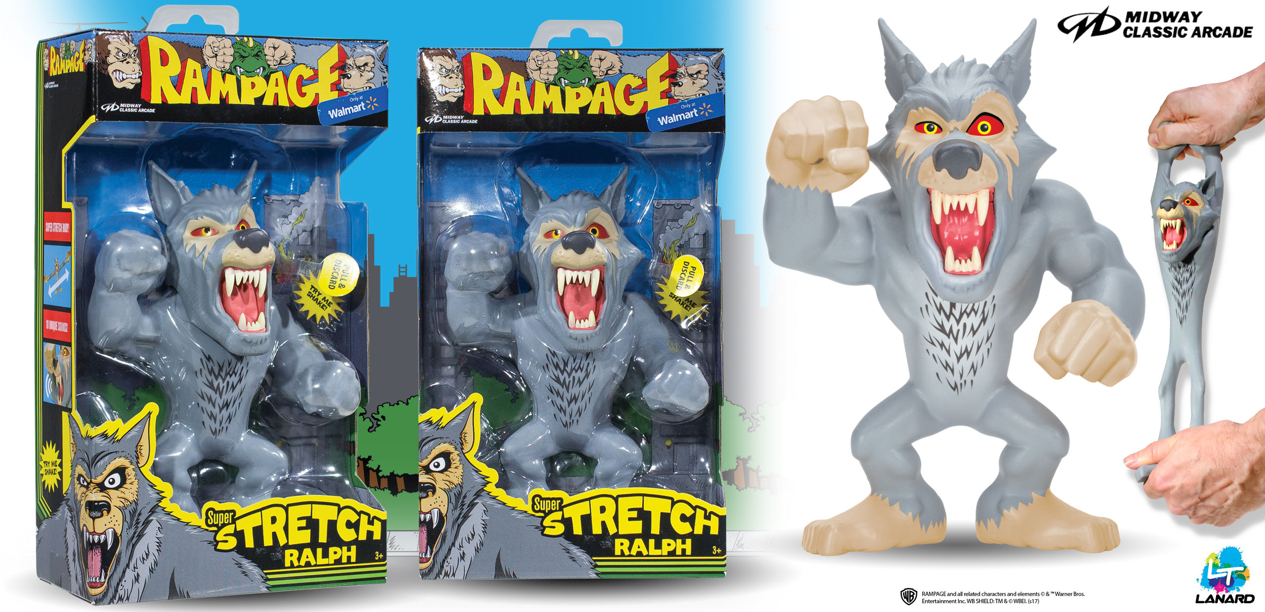 Official Website Launched for Rampage Movie Toys - The