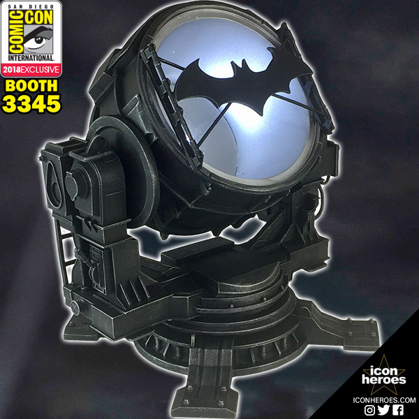 SDCC 2018 Exclusive Bat Signal Light Up Statue by Icon Heroes