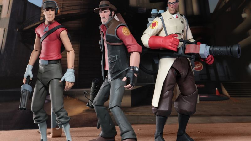 Team Fortress 2 Series 4 - RED Figures by NECA - The Toyark