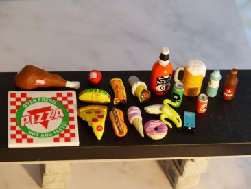 Super Action Stuff Super Foodie Series Action Figure Accessories