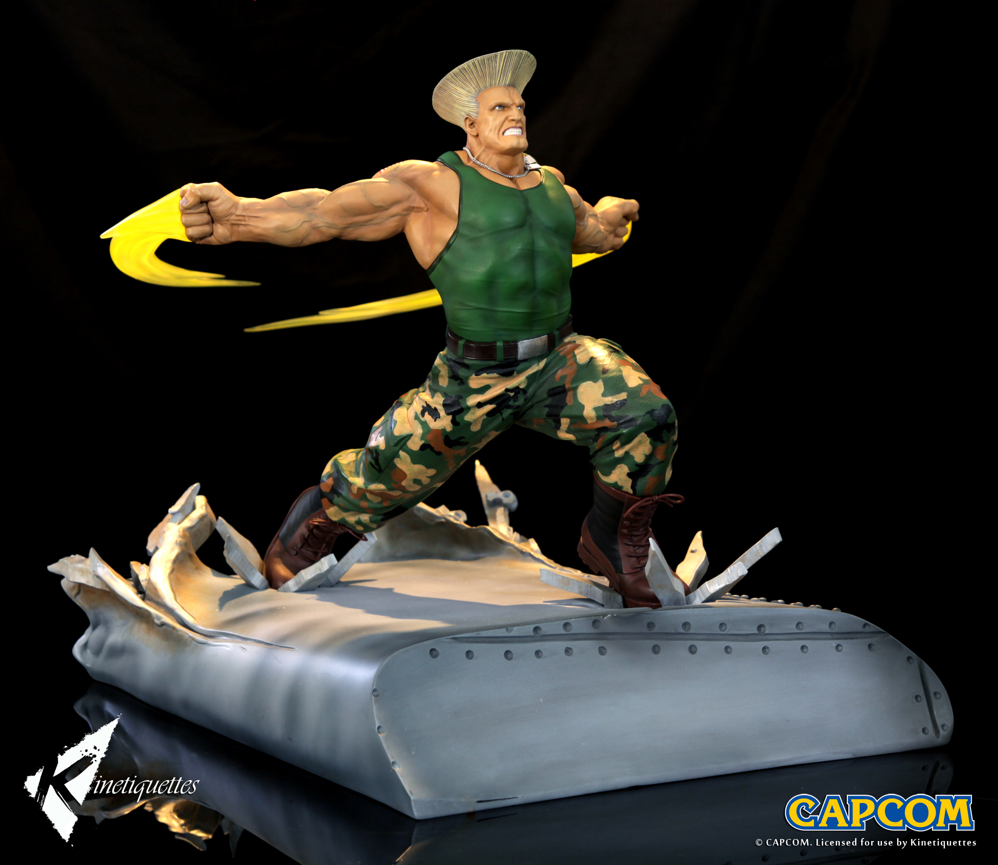 Street Fighter Guile Statues Coming From PCS Toys - The Toyark - News