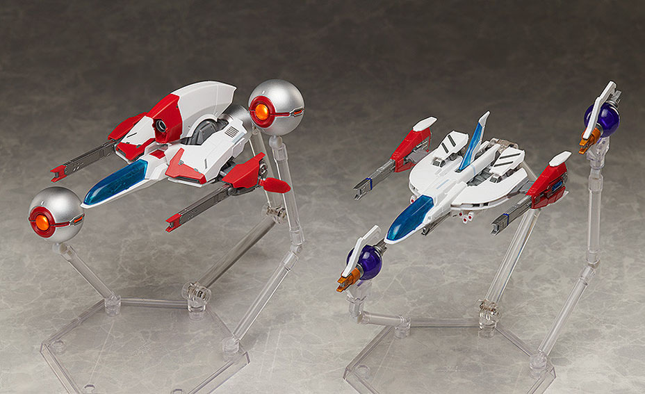 Figma Thunder Force III and Thunder Force IV Ships - The