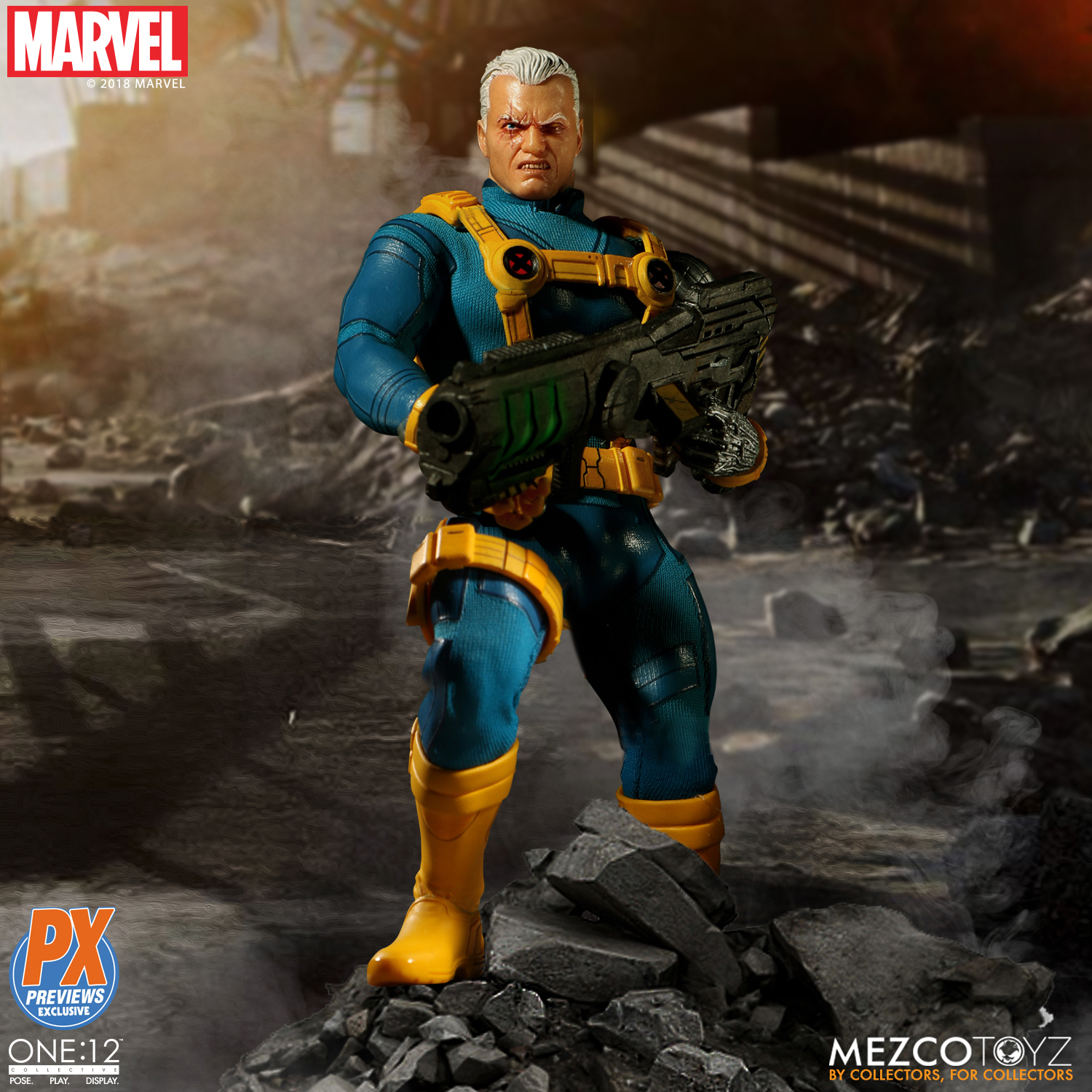 MARVEL CABLE ONE:12 フィギュア mezco-toyz-one12-collective-
