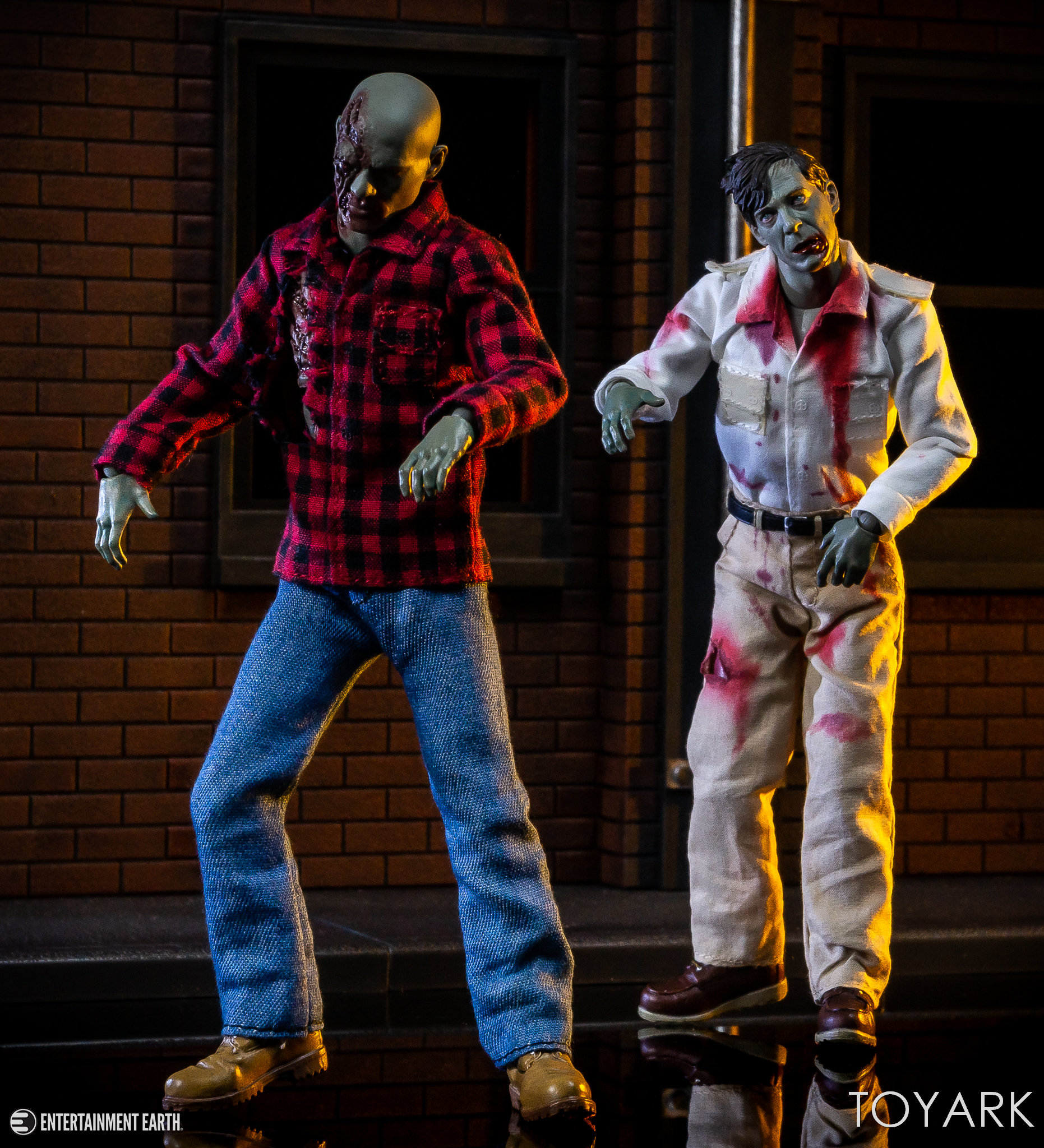 Dawn of the Dead - Plaid Shirt Zombie and Flyboy Zombie One:12 