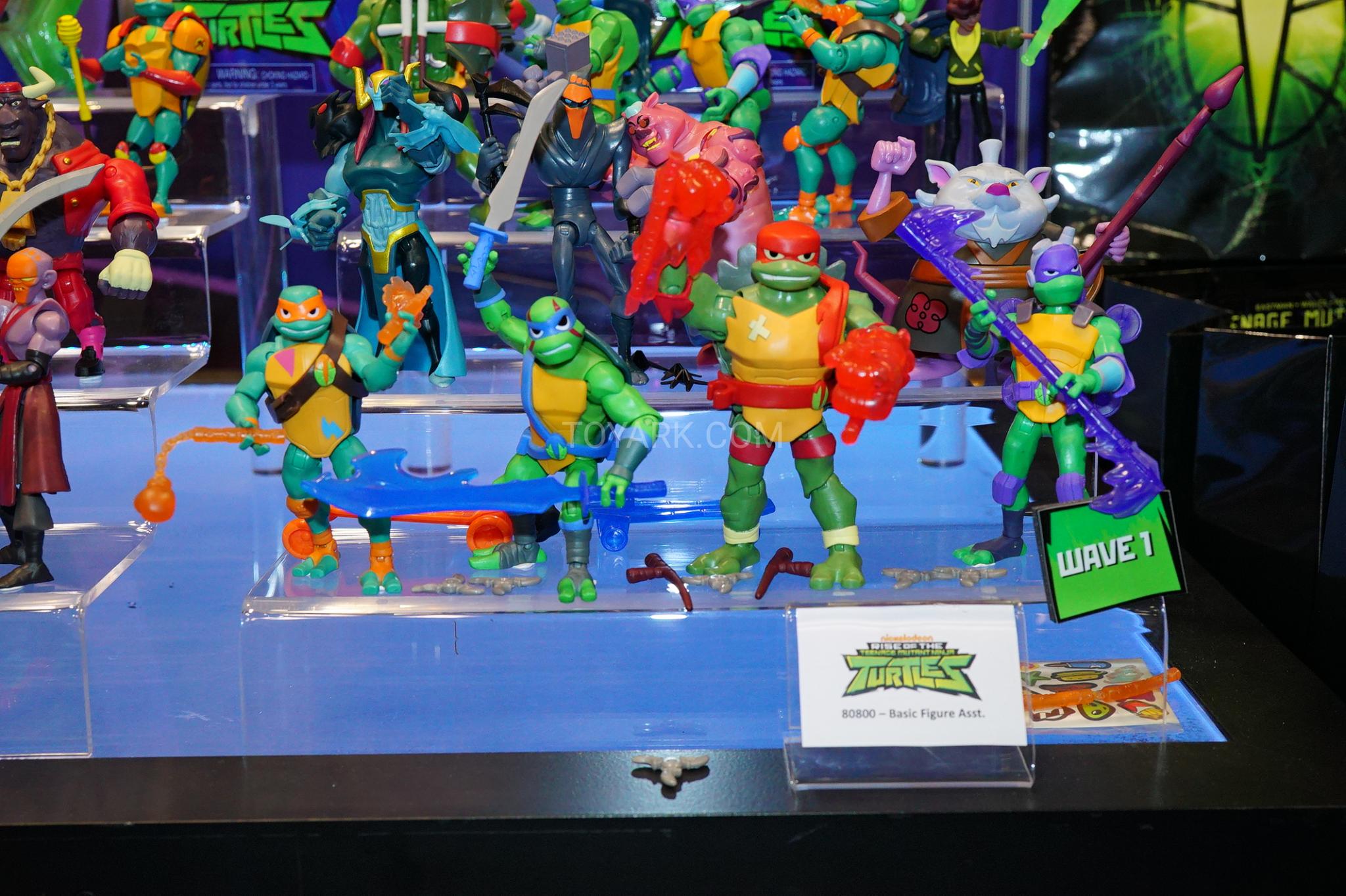 Rise of the Teenage Mutant Ninja Turtles Toys Debut Before Toy Fair - The  Toyark - News