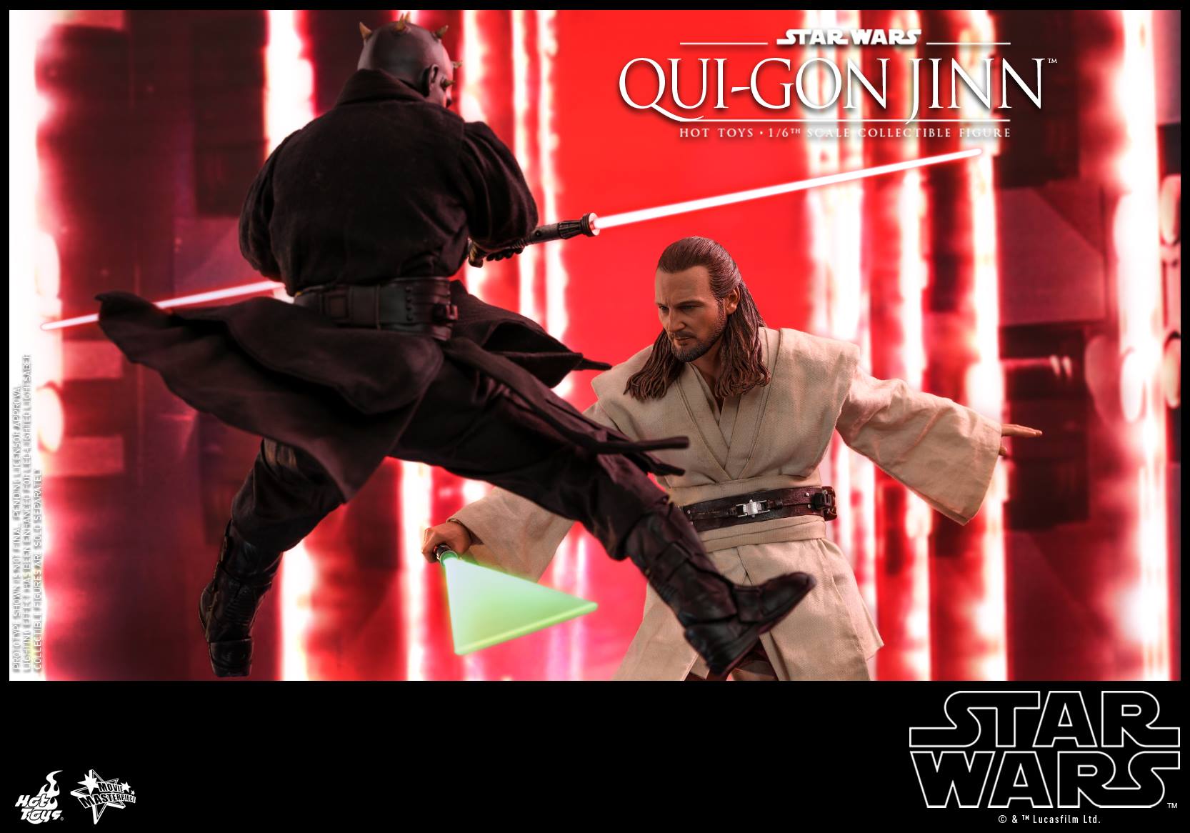 Hot Toys Star Wars The Phantom Menace Qui-Gon Jinn figure up for pre-order  — Lyles Movie Files