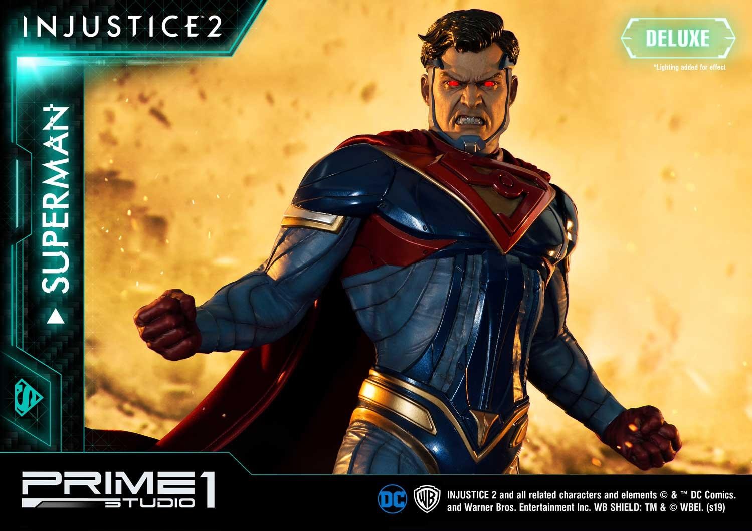 Figurine Superman Injustice II Deluxe Version - DC Comics