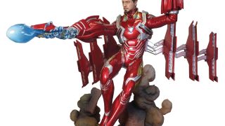 MARVEL GALLERY AVENGERS 3 UNMASKED IRON MAN RELEASED 1