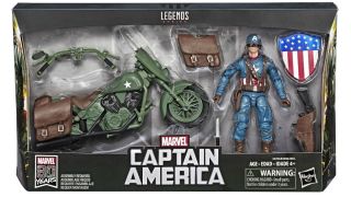 Marvel Legends Captain America and Motorcycle 001