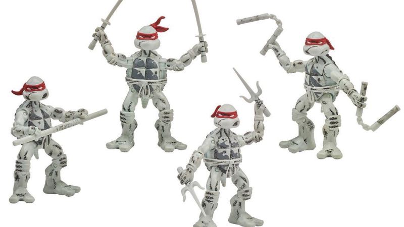 Playmates BW TMNT Set 005