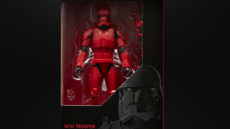 STAR WARS THE BLACK SERIES 6 INCH SITH TROOPER Figure in pck 1