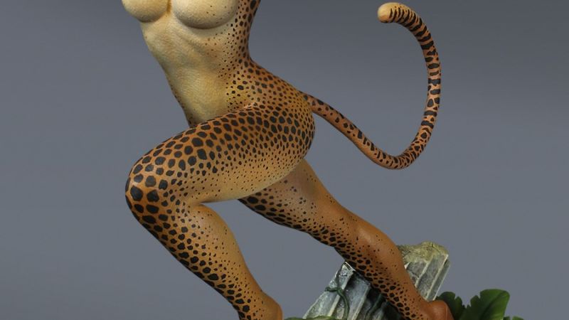 Tweeterhead Cheetah Maquette 001