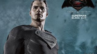 Black Suit Superman Statue 022