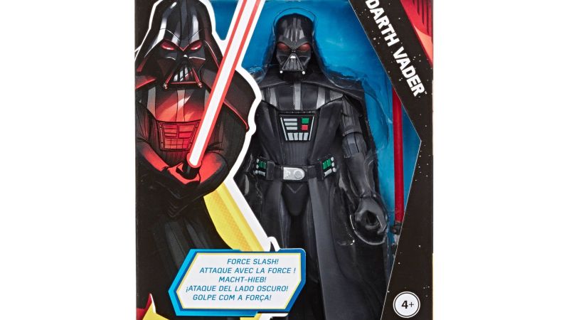 STAR WARS GALAXY OF ADVENTURES 5 INCH Figure Assortment Darth Vader in pck