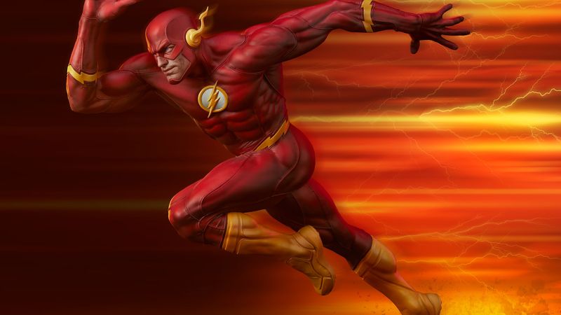 Sideshow Flash Statue 001