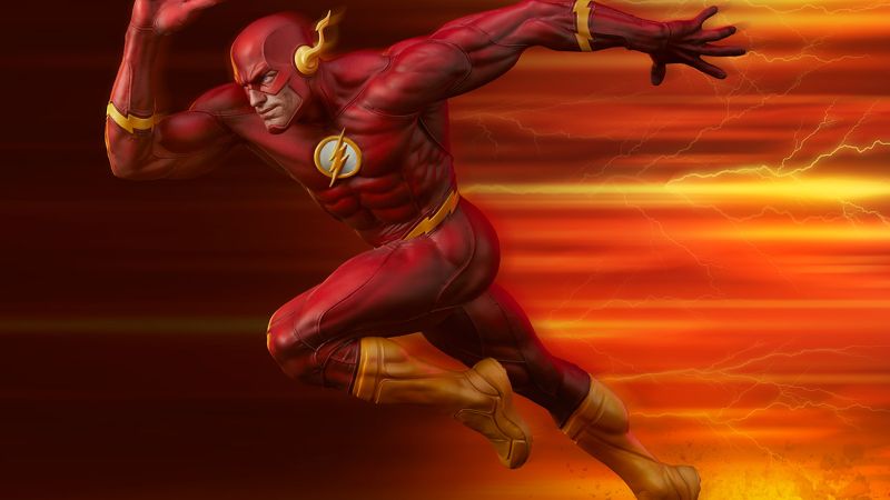 Sideshow Flash Statue 001