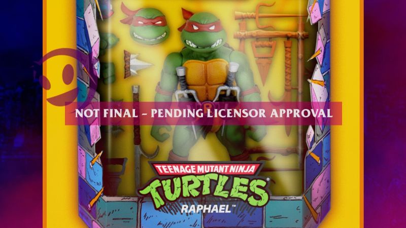 TMNT Super7 Raphael Packaging Preview