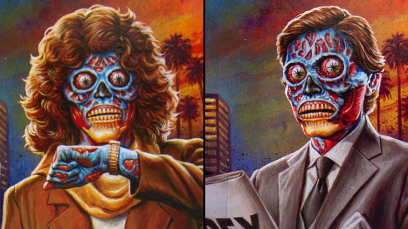 They Live ReAction Figures Banner