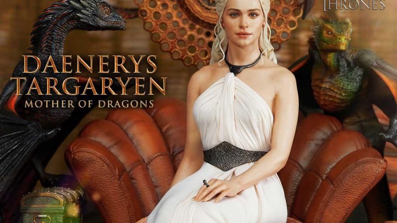Game of Thrones Daenerys Statue 011
