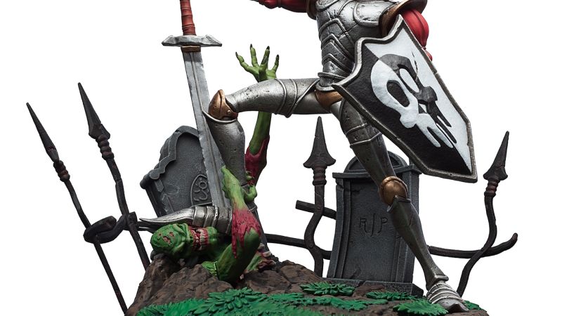 MediEvil Sir Dan Fortesque Statue 001