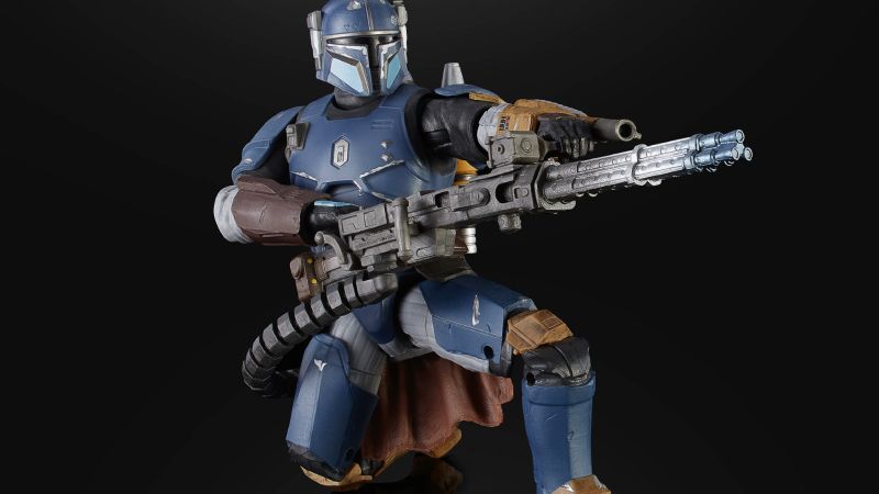 STAR WARS THE BLACK SERIES 6 INCH HEAVY INFANTRY MANDALORIAN Figure oop 2