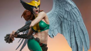 Sideshow Hawkgirl Statue 025