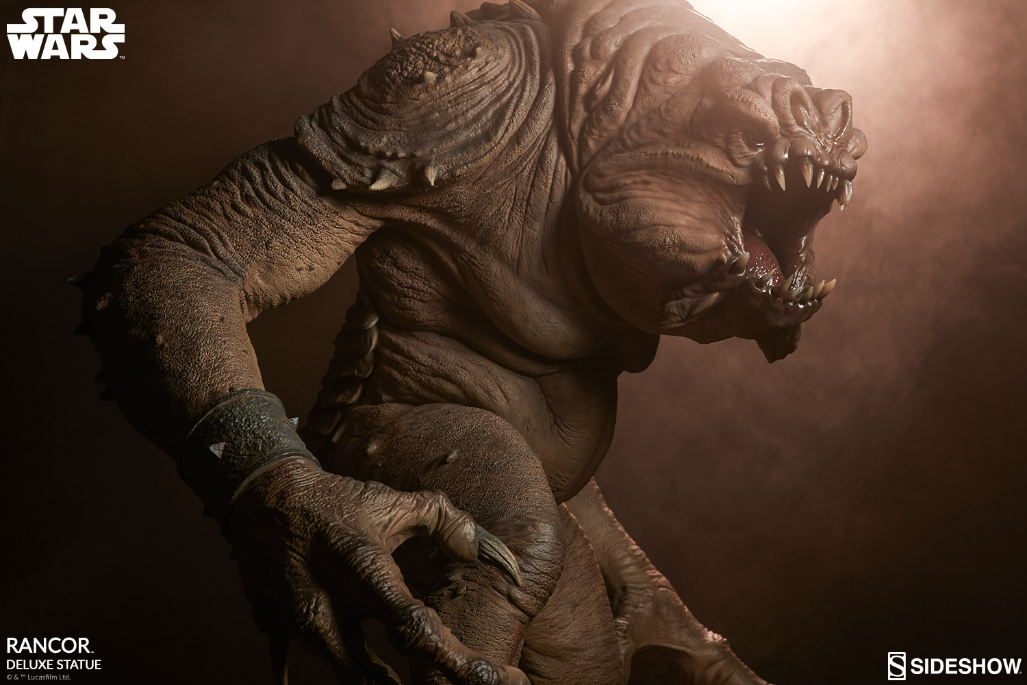 Star Wars Return of the Jedi RANCOR STATUE by Sideshow Collectibles LE 2000  - O'Smiley's Dolls & Collectibles, LLC