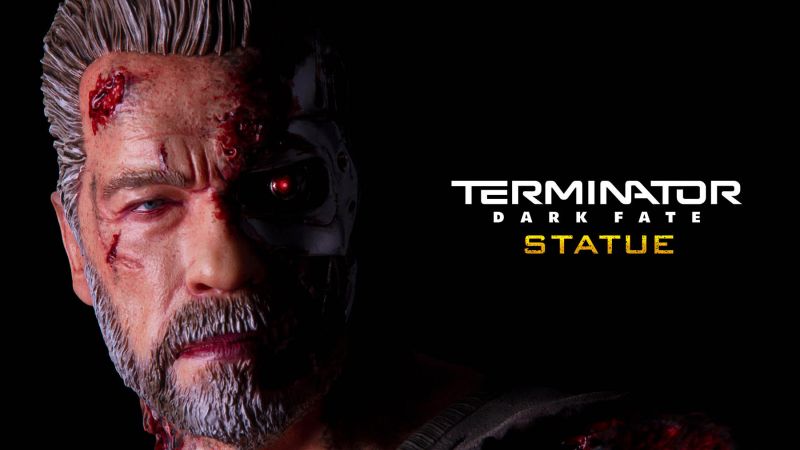 Terminator Dark Fate T 800 Statue 001