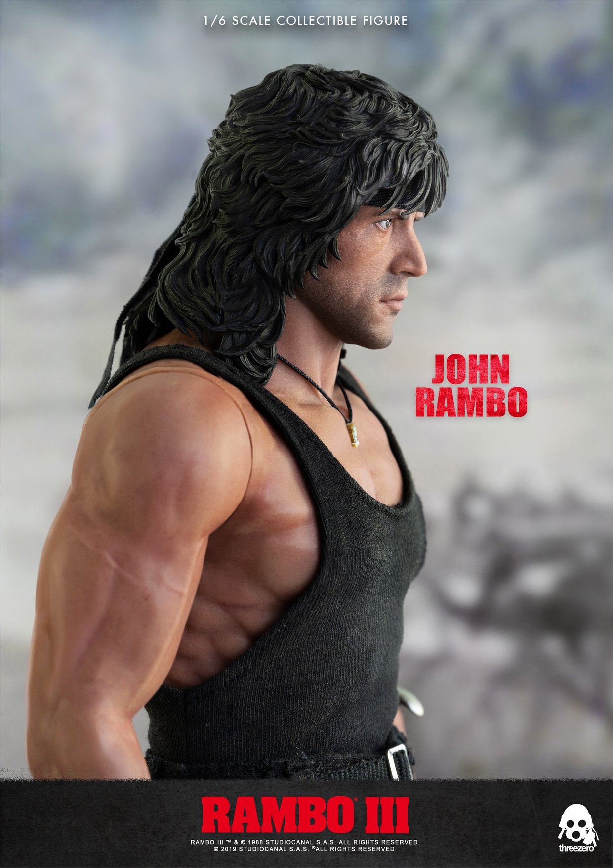 Rambo III - John Rambo 1/6 Scale Figure Preview by ThreeZero