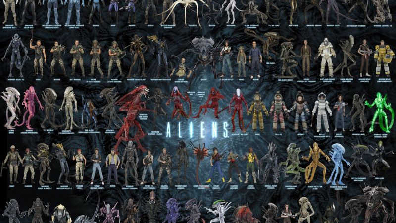 Aliens 2019 Visual Guide 1