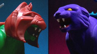 Battle Cat and Panthor MOTU ReAction Figures