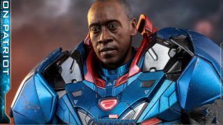 Hot Toys Iron Patriot Unmasked Portrait 002