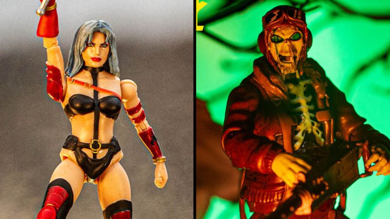 Exclusive: Incendium Unleashes Heavy Metal Action Figures