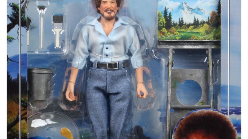 NECA Bob Ross Figure 001