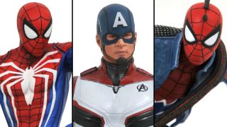 GameStop Marvel PCS Statues