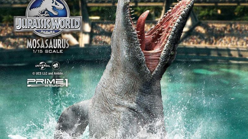 Prime 1 Jurassic World Mosasaurus 001