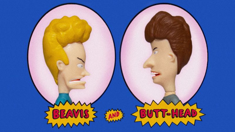 S7 Beavis and Butthead ReAction Figures