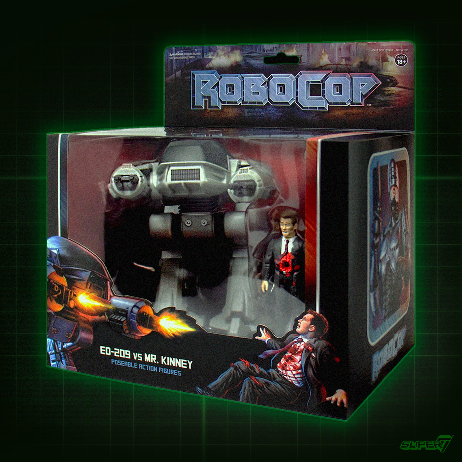 Super7 Robocop ED 209 Set Super7 Robocop ED 209 Set