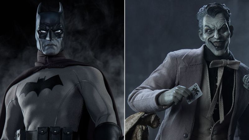 z Batman and Joker Noir Versions