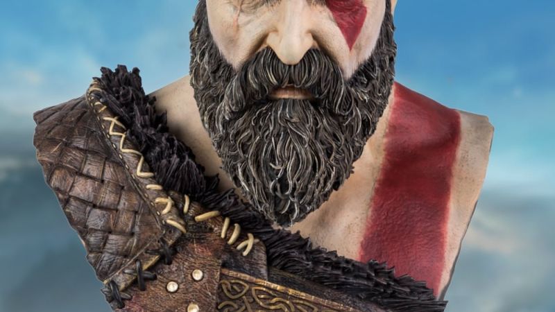 God of War Kratos Bust 001