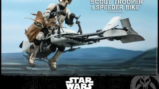 Hot Toys Scout Trooper and Bike 006